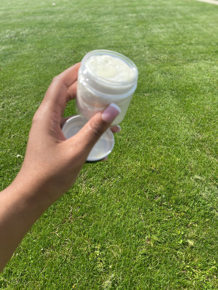 Coconut x Orange whipped body butter.